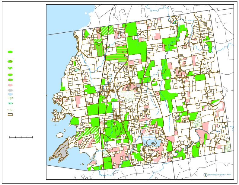 Vermont Land Ownership Maps Conservation Maps - Charlotte Land Trust